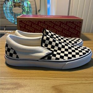 Vans Classic Slip-On Black/White Checkerboard